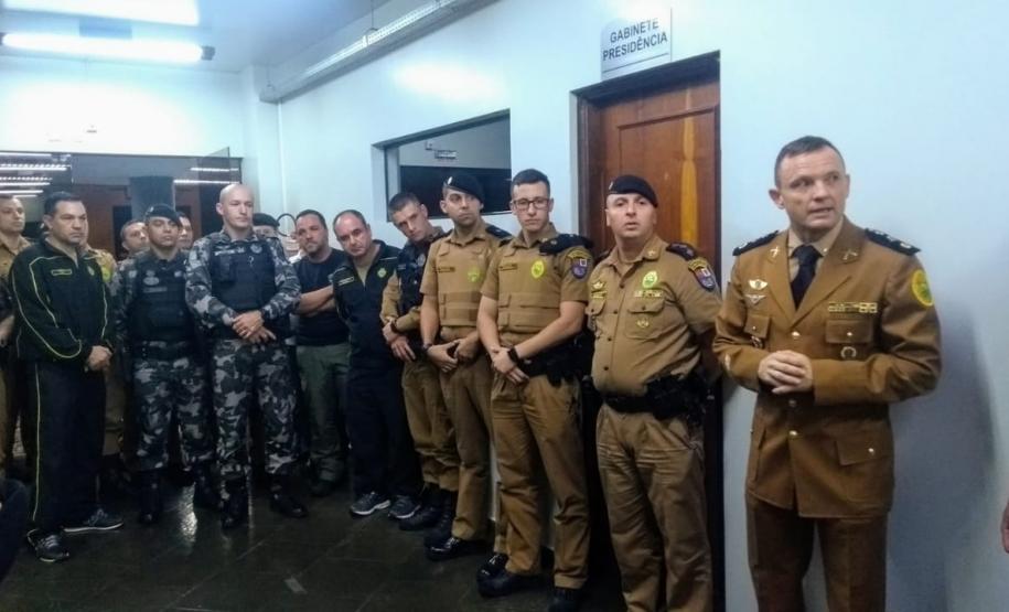 Câmara dos Vereadores reconhece trabalho da Polícia Militar em Guarapuava, na região Centro-Sul do estado