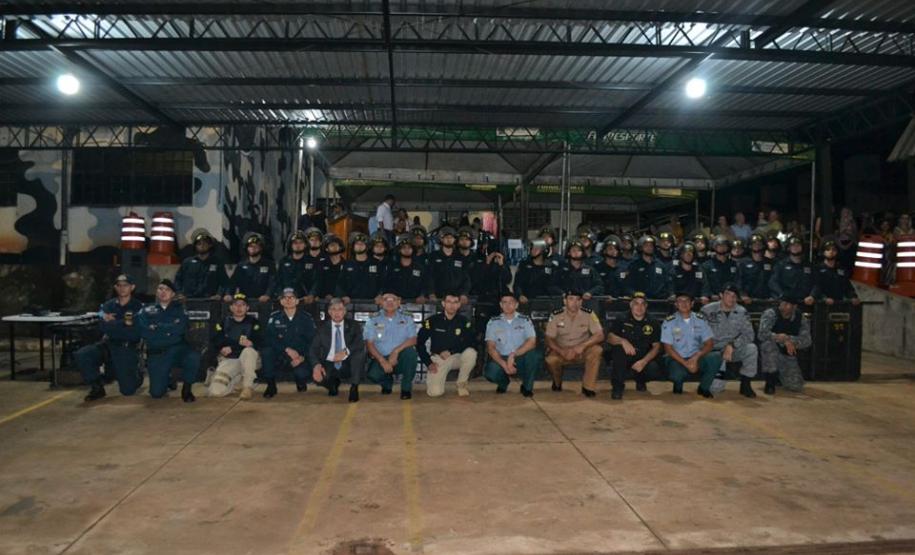 Policiais militares de Cianorte (PR) concluem curso de Operações de Choque em Campo Grande (MS)