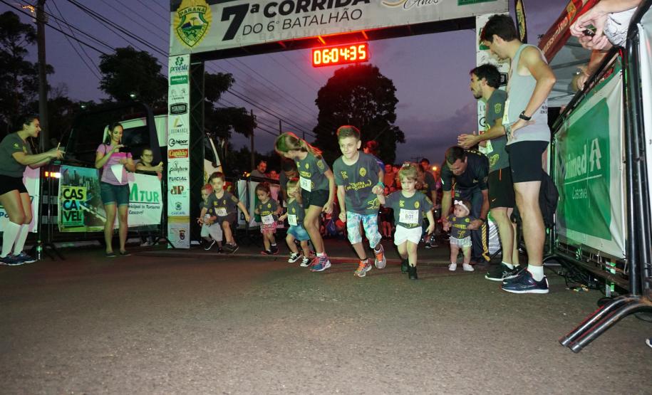 Batalhão de Cascavel faz sétima edição da Corrida do 6º BPM