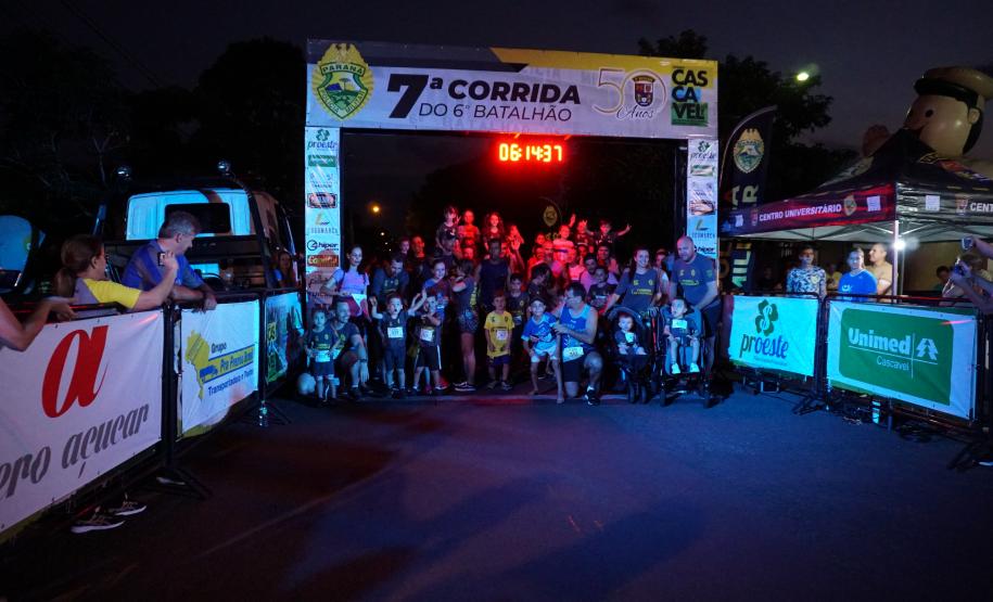 Batalhão de Cascavel faz sétima edição da Corrida do 6º BPM