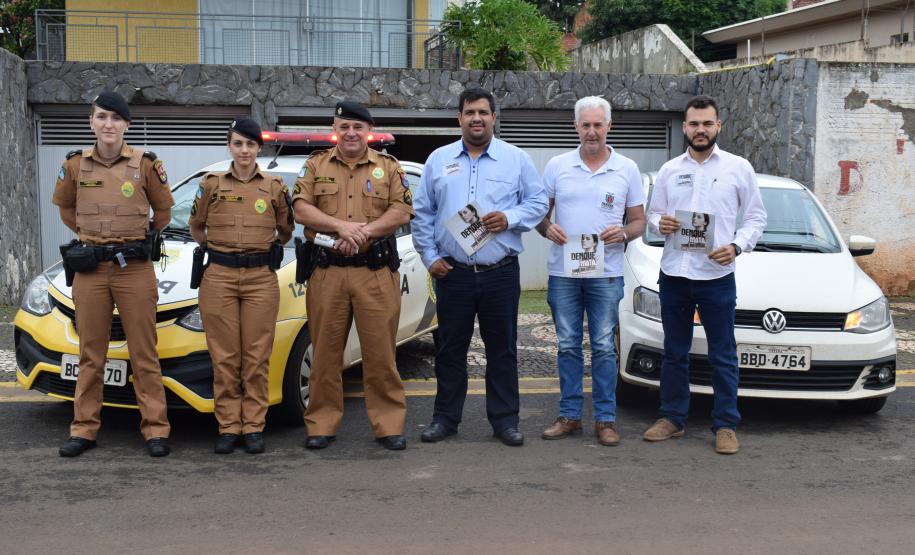 Batalhão da PM de Cornélio Procópio (PR) participa da campanha estadual contra a Dengue