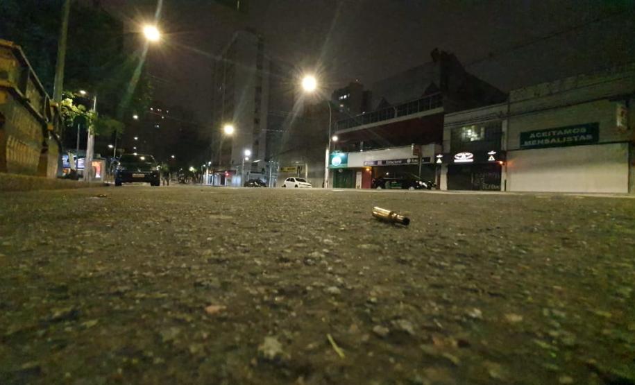 RONE simula roubo a banco no Centro de Curitiba; exercício faz parte do III Curso da unidade