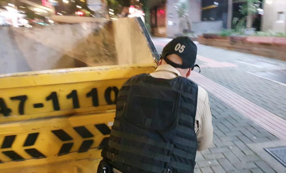 RONE simula roubo a banco no Centro de Curitiba; exercício faz parte do III Curso da unidade