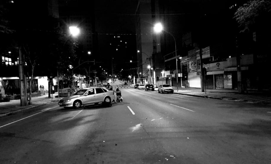 RONE simula roubo a banco no Centro de Curitiba; exercício faz parte do III Curso da unidade