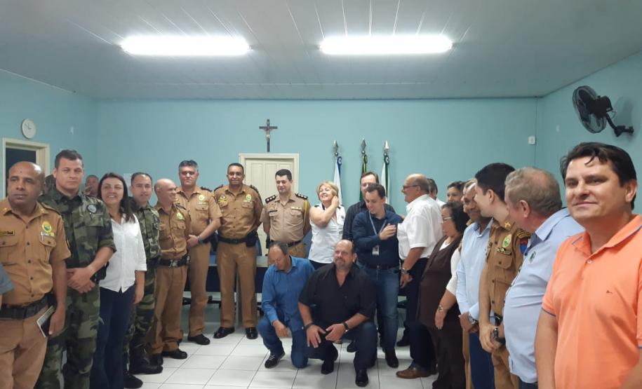 Operação Verão: diversas autoridades se reúnem Rico para discussão de seus detalhes em Porto, no Noroeste do Paraná