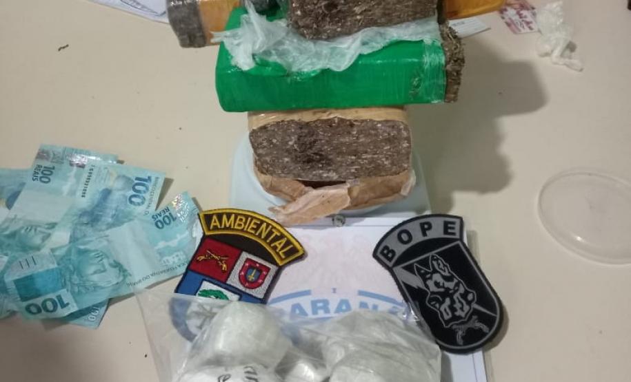 Operação no trapiche para a Ilha do Mel retira drogas de circulação no Litoral