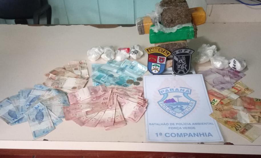 Operação no trapiche para a Ilha do Mel retira drogas de circulação no Litoral