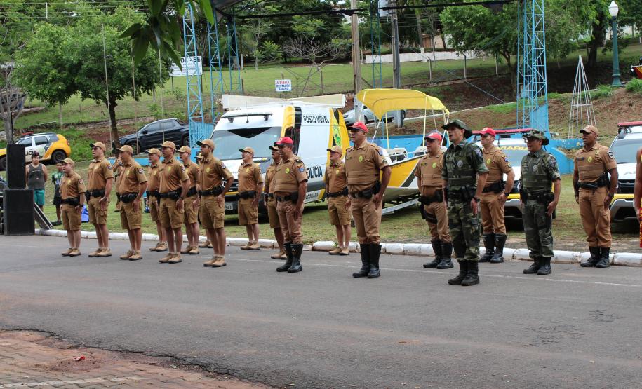 Operação Verão Maior Noroeste da PM é lançada durante solenidade