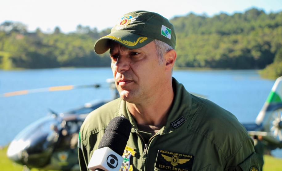 Batalhão aéreo da PM faz exercício com equipes médicas em preparação a Operação Verão 2019/2020