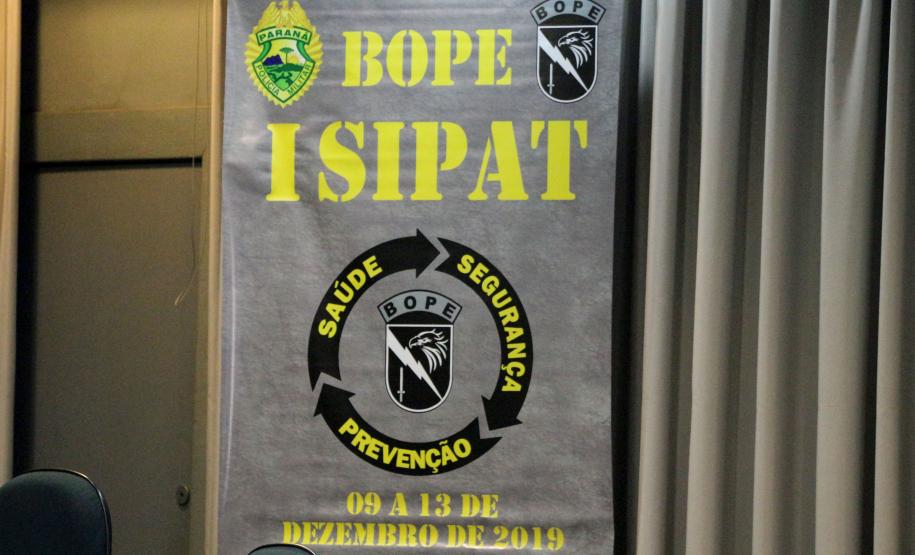 BOPE abre a I SIPAT com palestra sobre o Programa de Saúde Preventiva e a Segurança no Trabalho em Curitiba