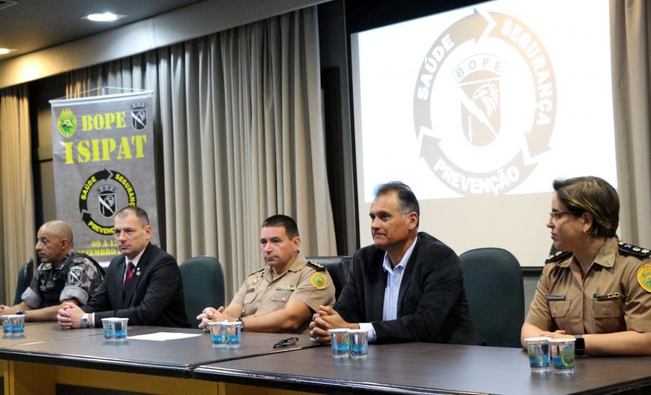 BOPE abre a I SIPAT com palestra sobre o Programa de Saúde Preventiva e a Segurança no Trabalho em Curitiba