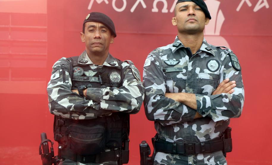 PM forma 35 policiais do Paraná e de Santa Catarina no Curso de Controle de Distúrbios Civis durante solenidade em Curitiba
