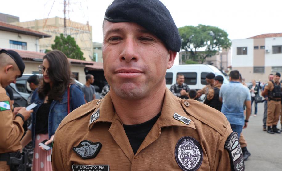 PM forma 35 policiais do Paraná e de Santa Catarina no Curso de Controle de Distúrbios Civis durante solenidade em Curitiba