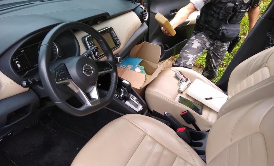 Mais de 19 quilos de maconha são apreendidos e quatro pessoas acabam presas durante a “Operação Jaguar” nos Campos Gerais