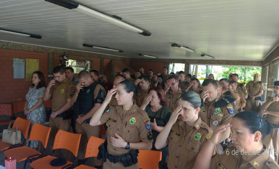 Batalhão da PM de Guarapuava (PR) inaugura capela e dá início a concurso natalino de decoração