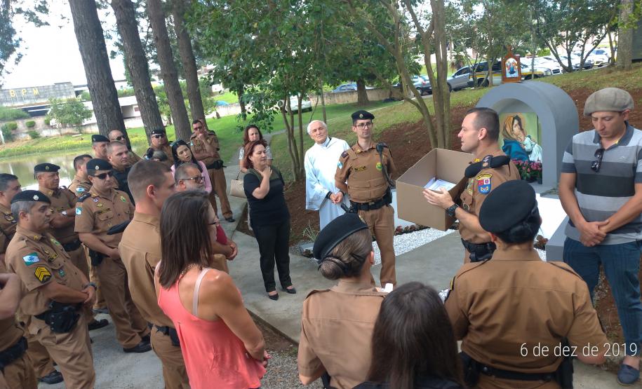 Batalhão da PM de Guarapuava (PR) inaugura capela e dá início a concurso natalino de decoração