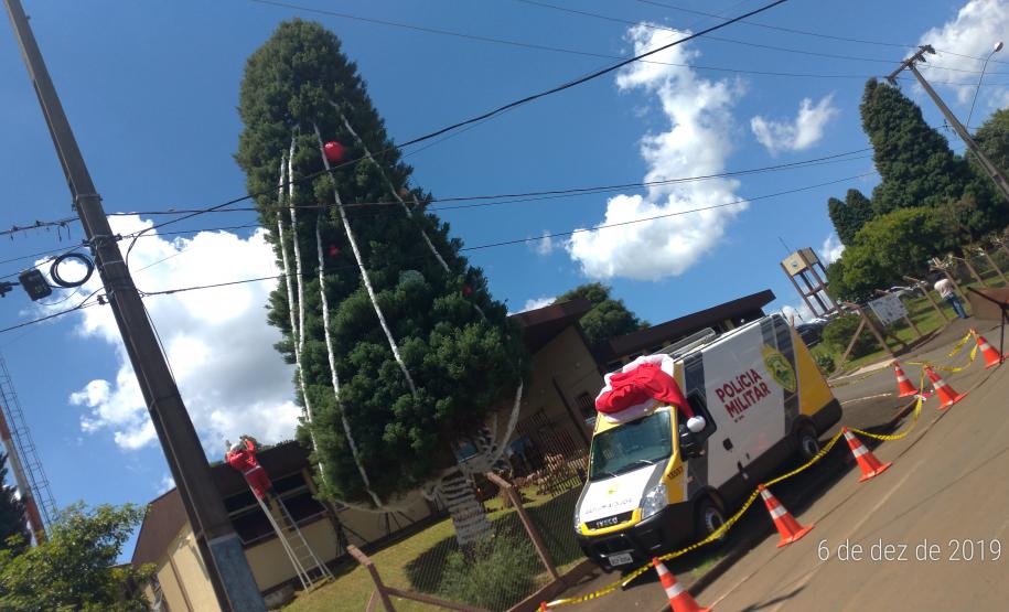 Batalhão da PM de Guarapuava (PR) inaugura capela e dá início a concurso natalino de decoração