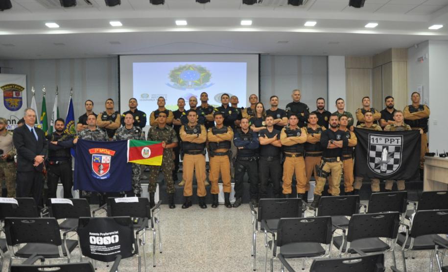 Solenidade marca encerramento de dois cursos do BPFron em Marechal Cândido Rondon (PR)