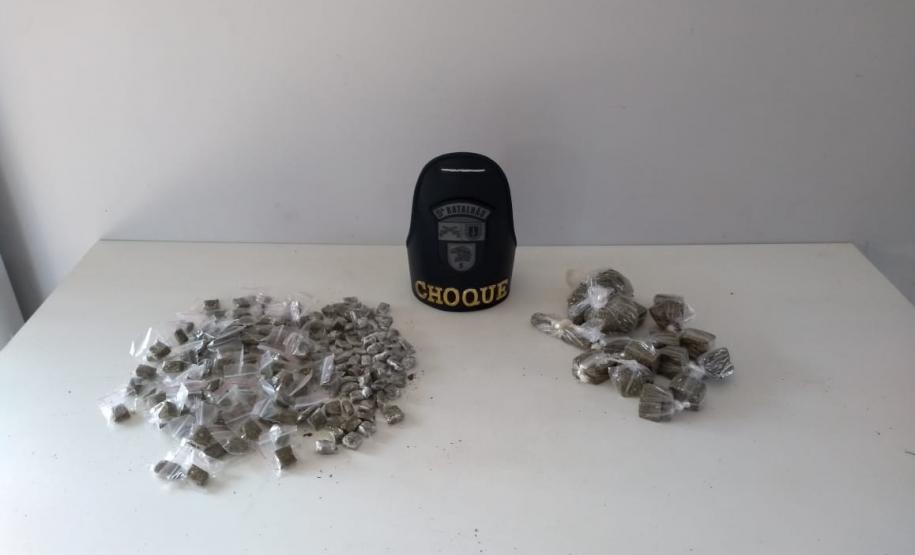 Quase 800 gramas de maconha são apreendidos pela PM em Cambé (PR)