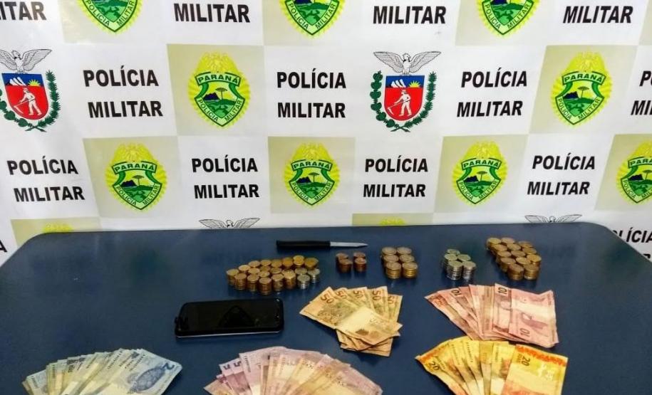 Homem é preso após roubar farmácia em Engenheiro Beltrão, no Noroeste do estado