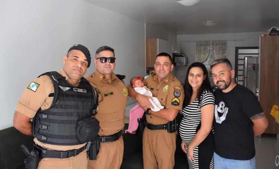 Em ação rápida, policiais militares encaminham gestante em trabalho de parto para hospital de Curitiba (PR)