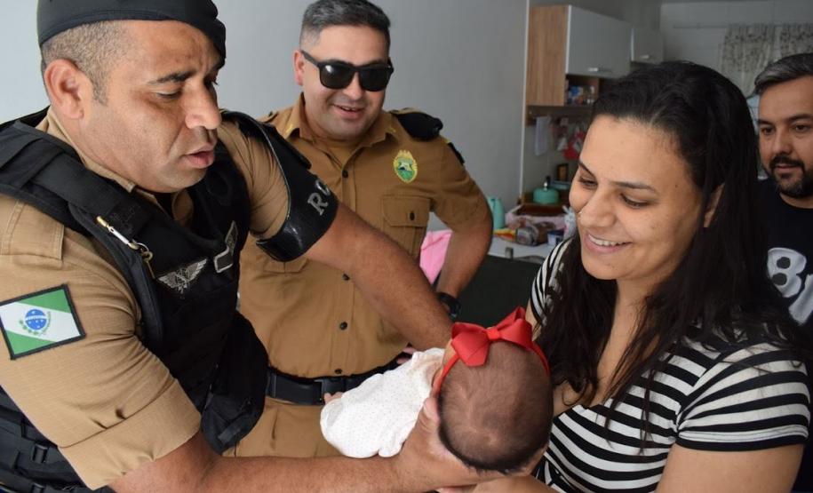 Em ação rápida, policiais militares encaminham gestante em trabalho de parto para hospital de Curitiba (PR)