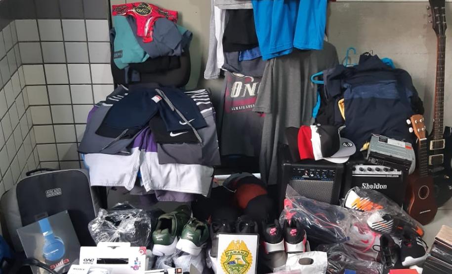 PM encaminha dupla e recupera objetos furtados em Paranaguá (PR)