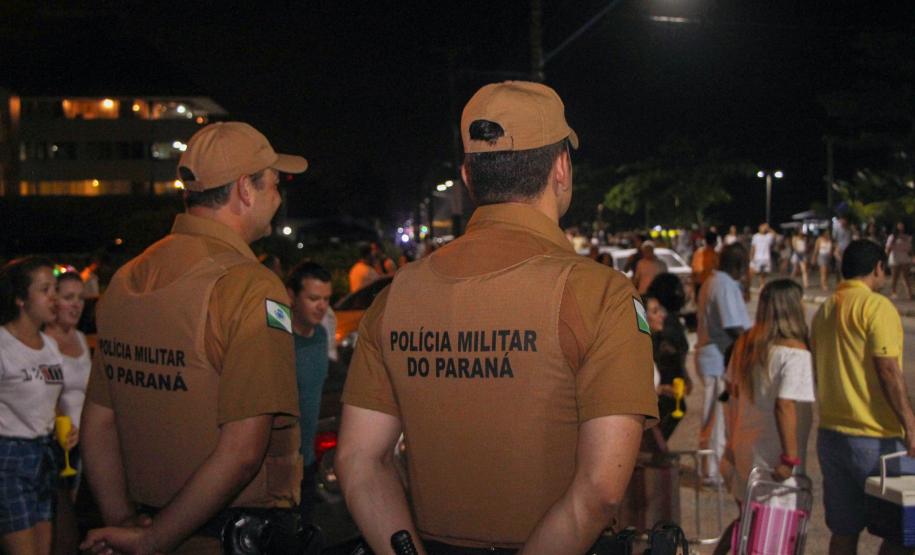 Réveillon 2020 nas praias do Paraná tem menos furtos e casos de perturbação de sossego
