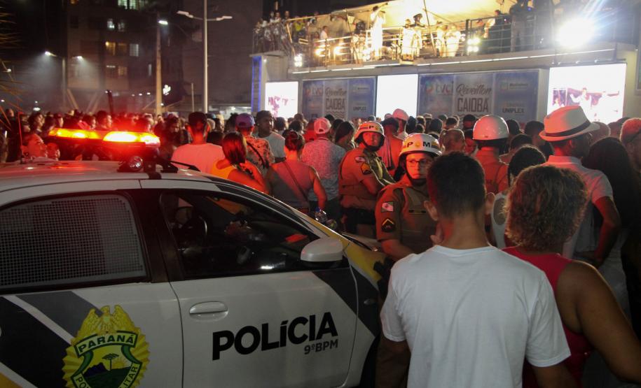 Réveillon 2020 nas praias do Paraná tem menos furtos e casos de perturbação de sossego