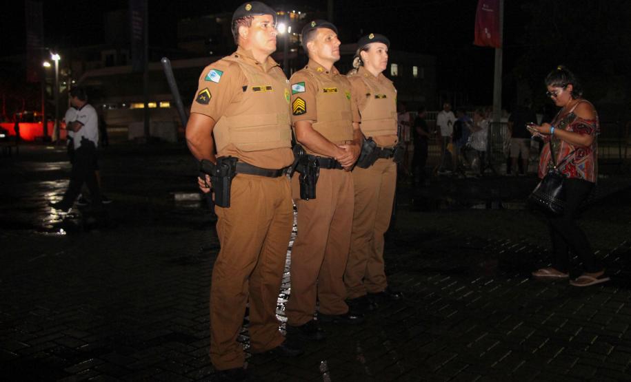 Segurança com padrões internacionais garantem tranquilidade nos shows do Palco Verão Maior, no litoral