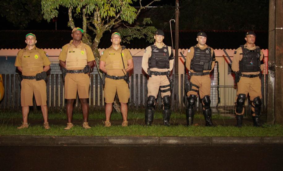 Segurança garante a festa de 27 mil pessoas nos shows gratuitos do Governo do Estado em Matinhos e Guaratuba