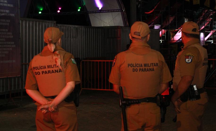 Segurança garante a festa de 27 mil pessoas nos shows gratuitos do Governo do Estado em Matinhos e Guaratuba