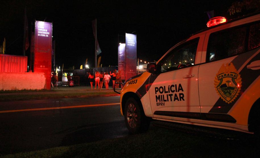 Segurança garante a festa de 27 mil pessoas nos shows gratuitos do Governo do Estado em Matinhos e Guaratuba