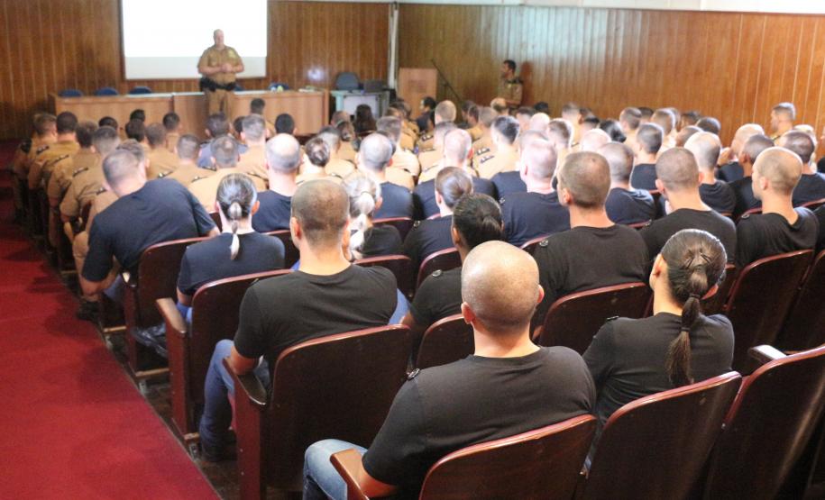 Polícia Militar recebe representantes da JICA com palestras sobre policiamento comunitário em São José dos Pinhais, na RMC