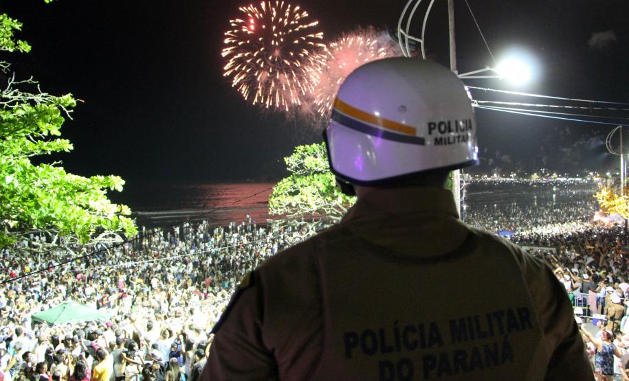 Réveillon 2020 nas praias do Paraná tem menos furtos e casos de perturbação de sossego