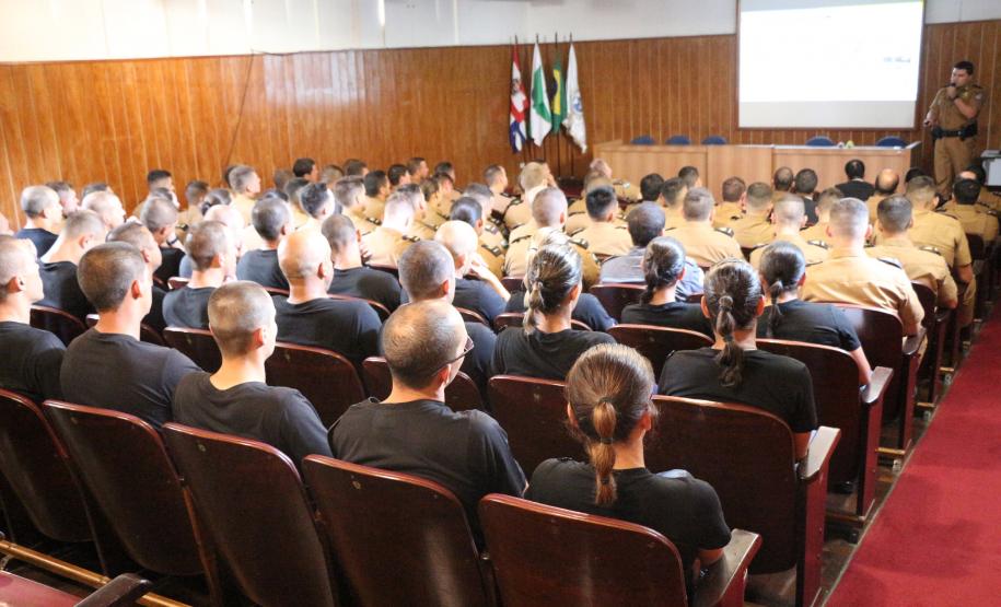 Polícia Militar recebe representantes da JICA com palestras sobre policiamento comunitário em São José dos Pinhais, na RMC