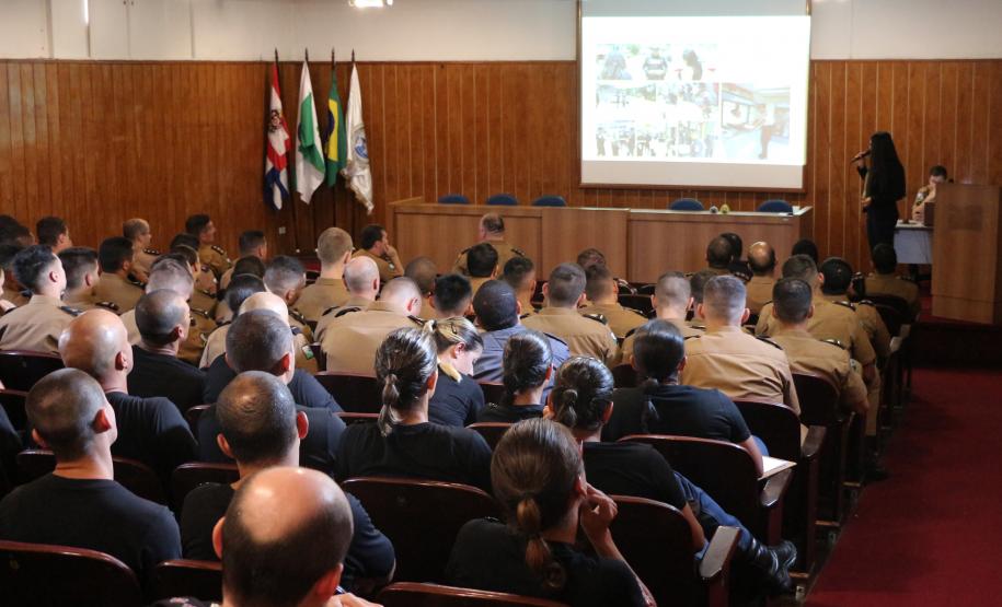 Polícia Militar recebe representantes da JICA com palestras sobre policiamento comunitário em São José dos Pinhais, na RMC