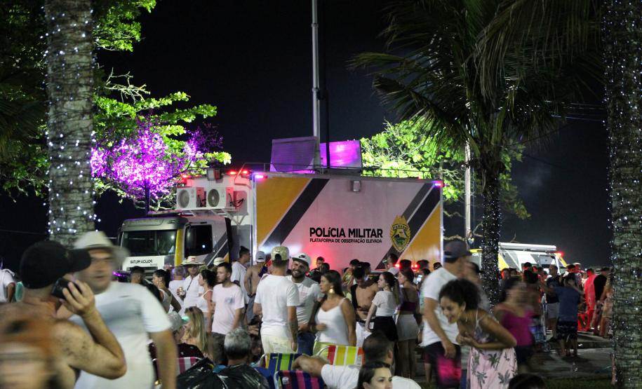 Réveillon 2020 nas praias do Paraná tem menos furtos e casos de perturbação de sossego