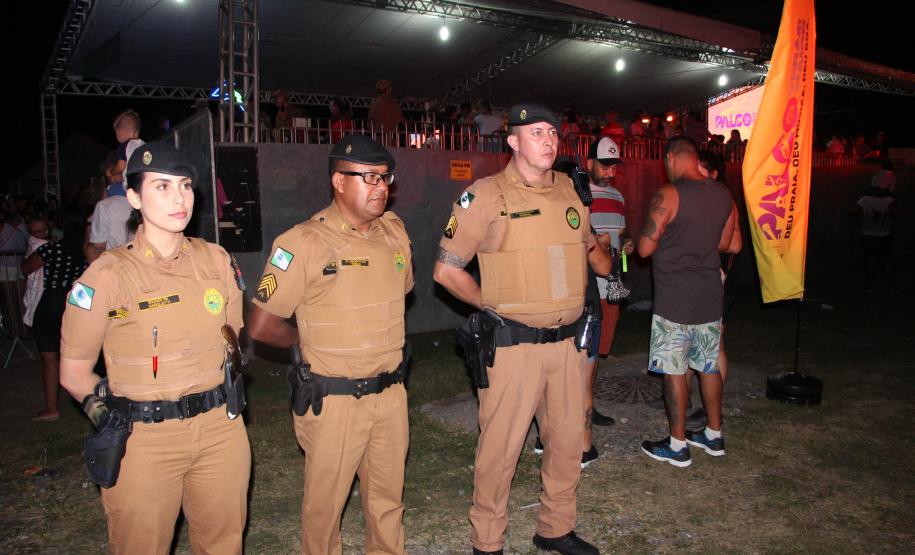 Segurança com padrões internacionais garantem tranquilidade nos shows do Palco Verão Maior, no litoral