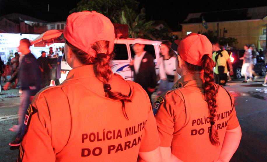 Segurança garante a festa de 27 mil pessoas nos shows gratuitos do Governo do Estado em Matinhos e Guaratuba