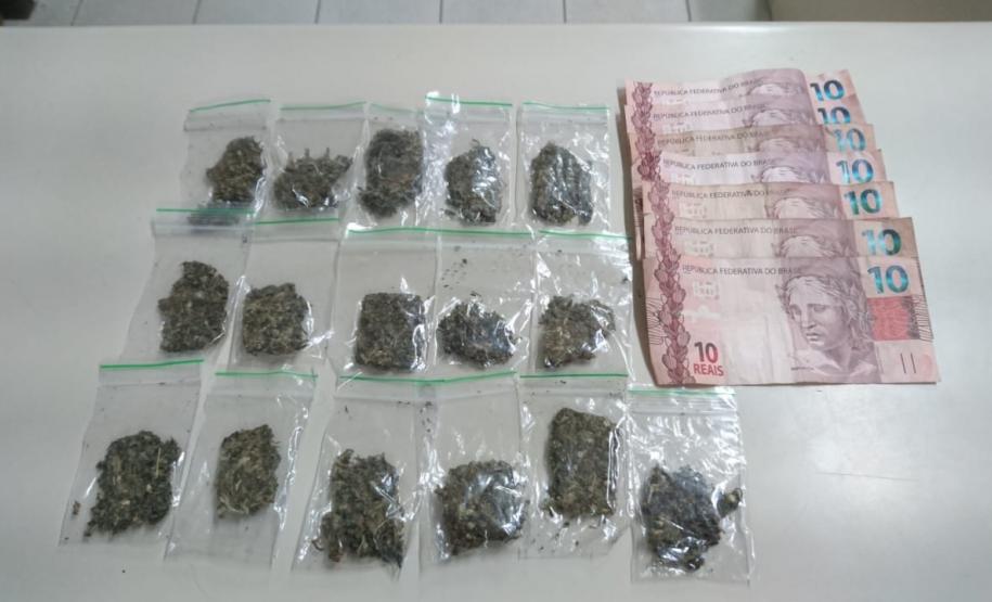 Em situações distintas, PM apreende grande quantidade de drogas prontas para a venda em Colombo, na RMC