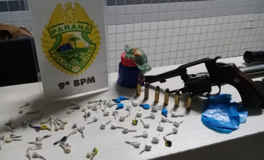 Patrulha do Sossego prende dupla e apreende mais de 80 porções de crack e cocaína em Paranaguá (PR)