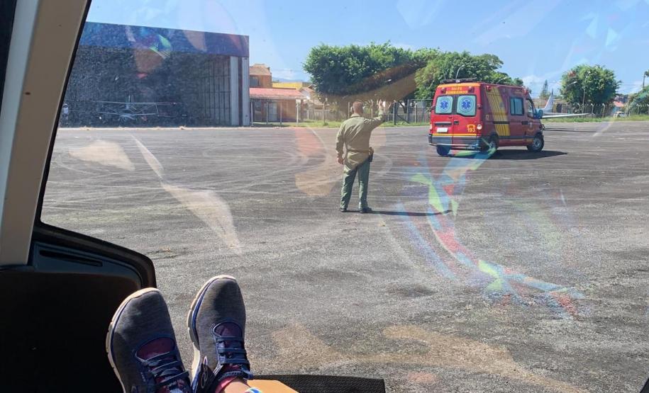 Mulher que caiu do Salto dos Macacos é resgatada e encaminhada pelo BPMOA