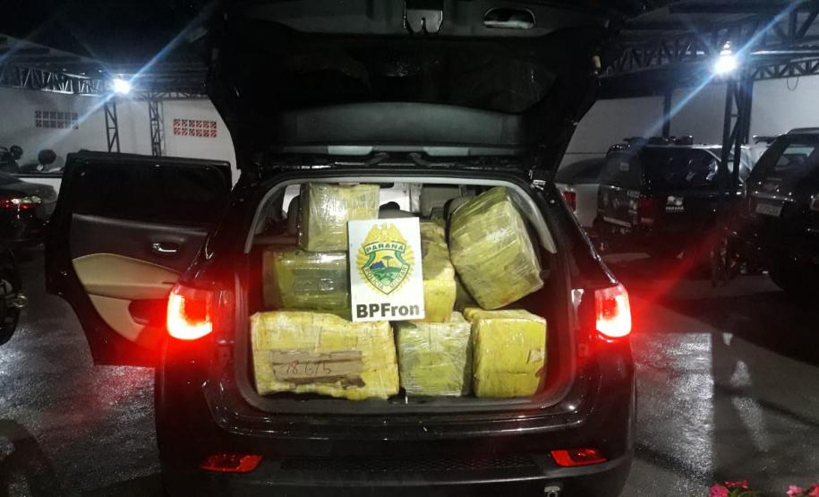 Mais de meia tonelada de maconha é apreendida pelo BPFron em Toledo (PR) em ação da Operação Hórus