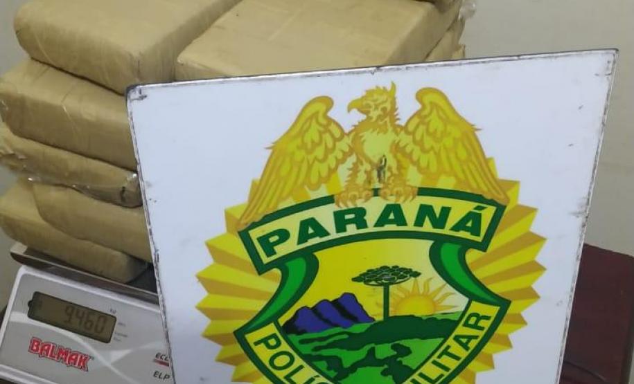 BPFron prende homem que transportava mais de 15 quilos de maconha em ônibus de viagem em Capitão Leônidas Marques (PR)