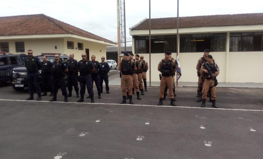Operação Integrada é desencadeada em São José dos Pinhais, na RMC; arma de fogo é apreendida