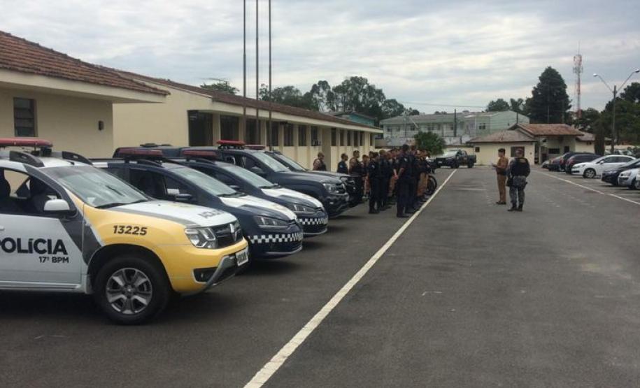 Operação Integrada é desencadeada em São José dos Pinhais, na RMC; arma de fogo é apreendida