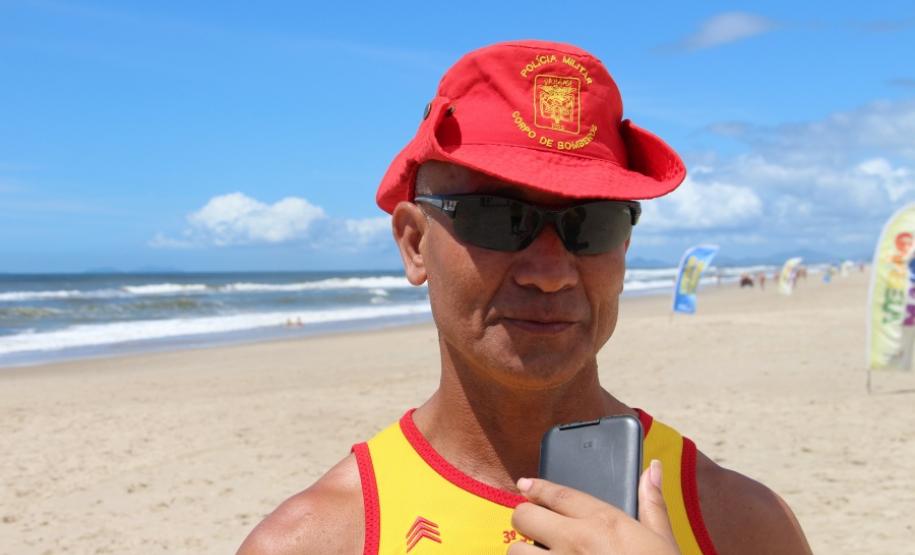 Desafio da Pedra do Cristo estimula competição entre guarda-vidas do Corpo de Bombeiros em Guaratuba