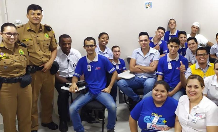 PM de Cianorte (PR) promove palestra sobre segurança no trânsito para funcionários de empresa
