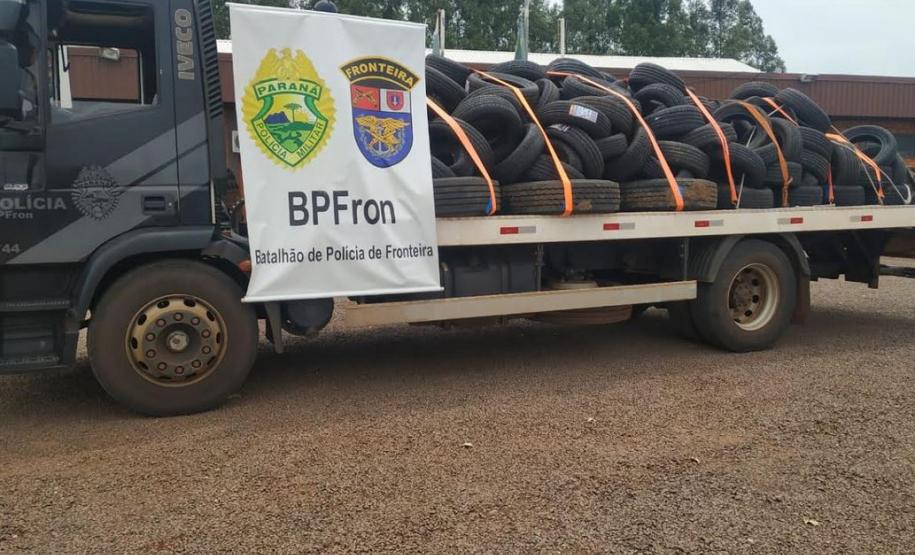 BPFron apreende cigarros contrabandeados, recupera veículo roubado e cumpre 10 Mandados de busca e apreensão